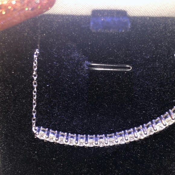 GRA certified VVS diamond bolo bracelet engagement wedding Valentine’s birthday - Picture 4 of 11